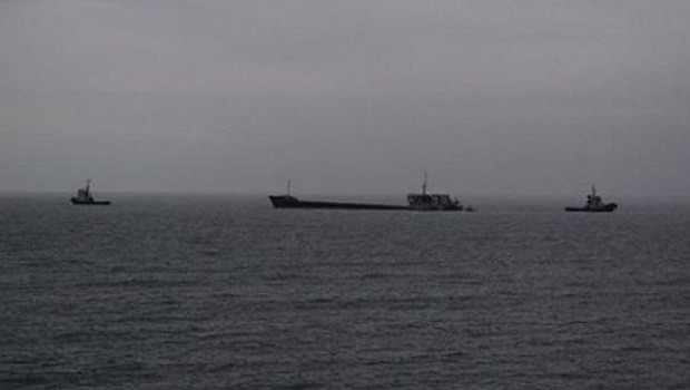 Karadeniz'de iki gemi çarpıştı
