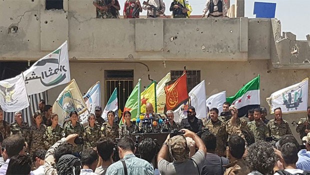 QSD, Rakka'da IŞİD'e karşı saldırıya geçti