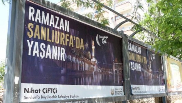 Diyarbakır'da Urfa afişlerine tepki