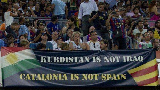 Katalanlar, Kürdistan’ın bağımsızlık referandumunu sevinçle karşıladı