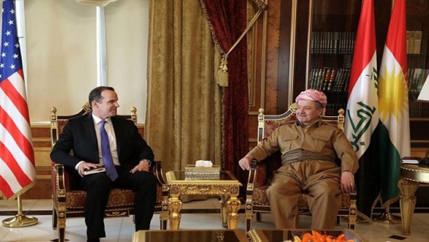 Başkan Barzani, Brett Mcgurk'u kabul etti
