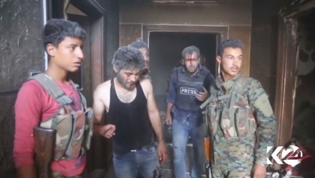 Rakka'da IŞİD saldırısında K24 muhabiriyle birlikte birçok gazeteci yaralandı