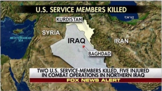ABD Kanalı, Irak haritasında Kürdistan'ı ayrı gösterdi