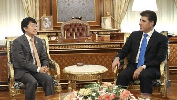 Güney Kore devlet başkanından Başbakan Barzani'ye mektup