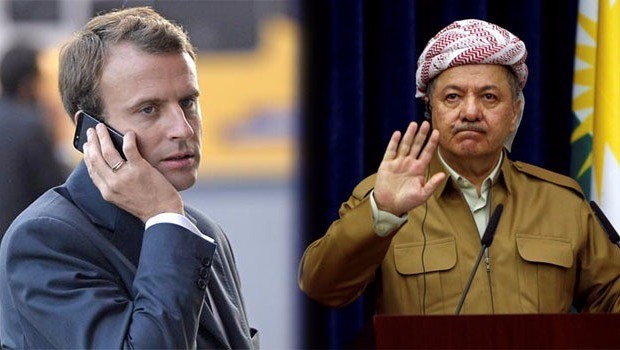 Başkan Barzani'den Macron'a: Referandum yapılacak!
