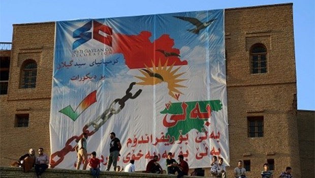Referandum Konsey'inden 'Büyük Kürdistan' haritası açıklaması