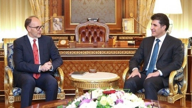 Başbakan Barzani, ABD'nin Büyükelçisi'yle görüştü