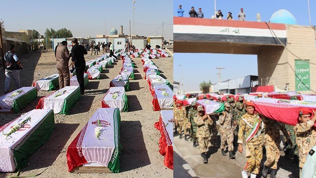 Kızılhaç, İranlı askerlere ait 119 cenazeyi İran'a teslim etti