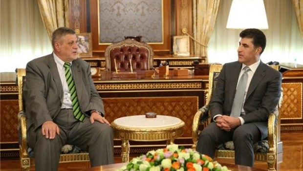 Başbakan Barzani, BM Irak Temsilcisi Kubis'le Görüştü