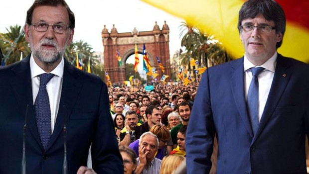 İspanya Katalonya'yı resmen 'askıya aldı'