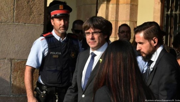 Belçika'da gözaltına alınan Katalan lider Puigdemont'a şartlı tahliye