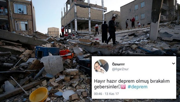 Depremzedeler için 'Gebersinler' paylaşımında bulunan ırkçı: Hesabım hacklendi