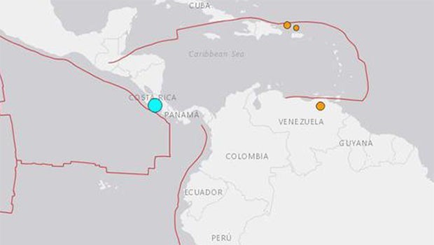 Kosta Rika’da 6,5 büyüklüğünde deprem