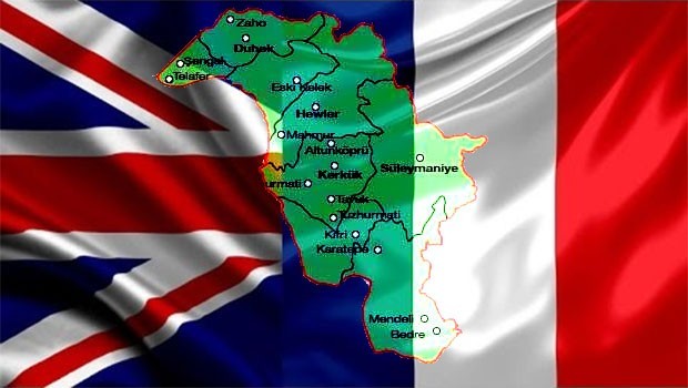 İngiltere ve Fransa'dan Kürdistan'a destek!