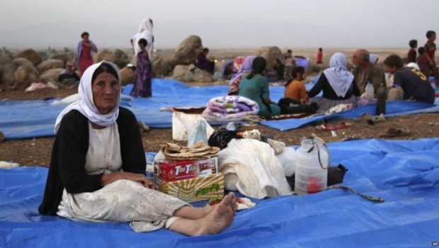 Bağdat’tan göçzedelere gıda baskısı