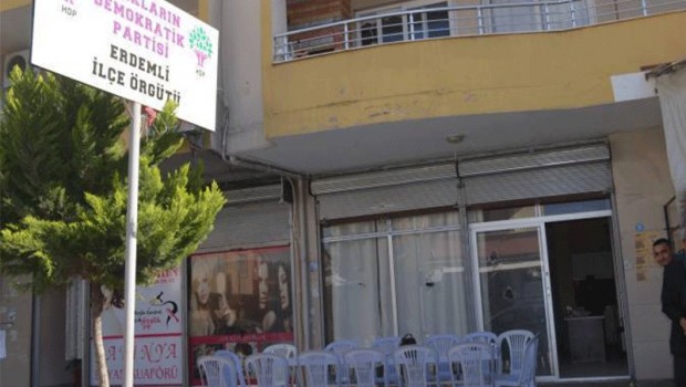 HDP binasına silahlı saldırıı