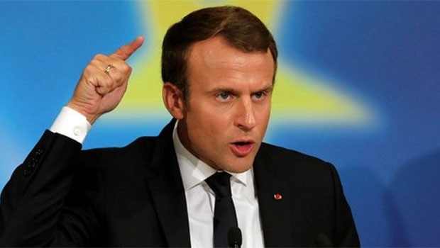 Fransa'yı 'teröre destekle' suçlayan Esad'a Macron'dan sert yanıt