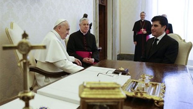 Başbakan Barzani Vatikan'da