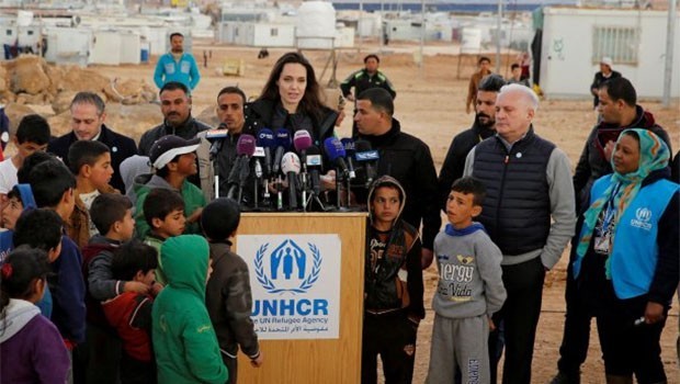 Angelina Jolie: Suriye krizine bir çözüm bulunmalı
