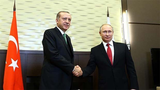Erdoğan ile Putin Afrin'i görüştü