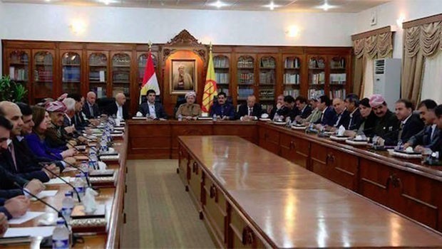 Başkan Barzani PDK gurubuyla son gelişmeleri değerlendirdi