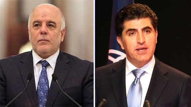 Abadi Başbakan Barzani'yi arayarak başsağlığı diledi