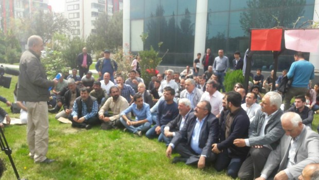 PAK, PSK, KDP-Bakur, ÖSP ve Azadi Hareketi'nden taşeron işçilere destek