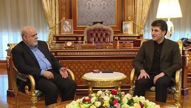 Başbakan Barzani, İran büyükelçisini kabul etti