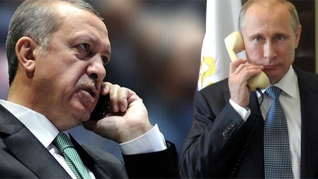 Erdoğan'dan Putin'e YPG telefonu