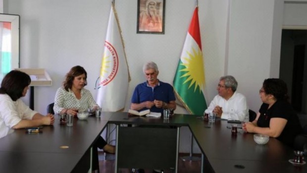 HDP heyeti ,Kürt partilerini ziyaret etti
