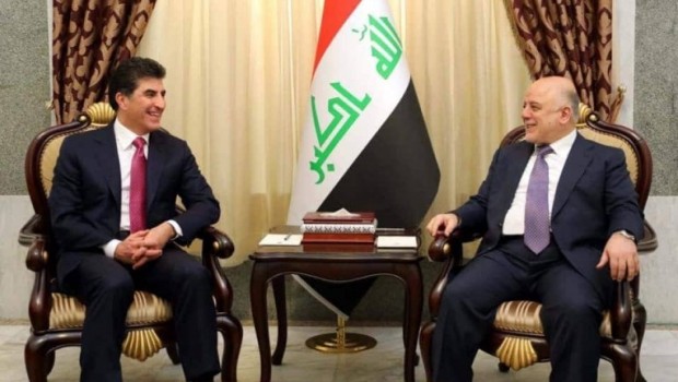Başbakan Barzani ile Abadi görüştü
