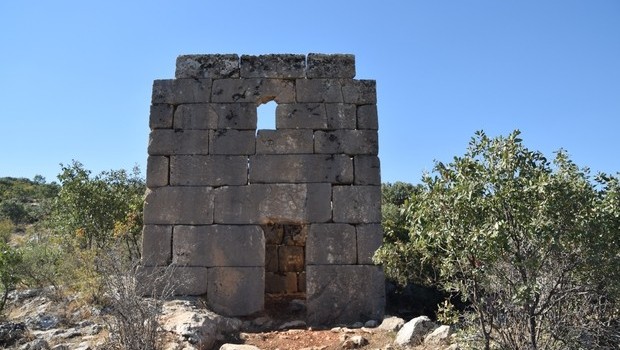 Kürt ilinde bulundu... Roma döneme ait askeri gözetleme kulesi