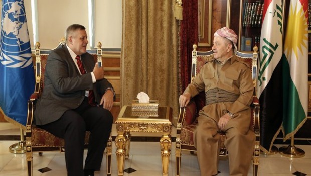 Başkan Barzani, BM Temsilcisiyle son gelişmeleri değerlendirdi
