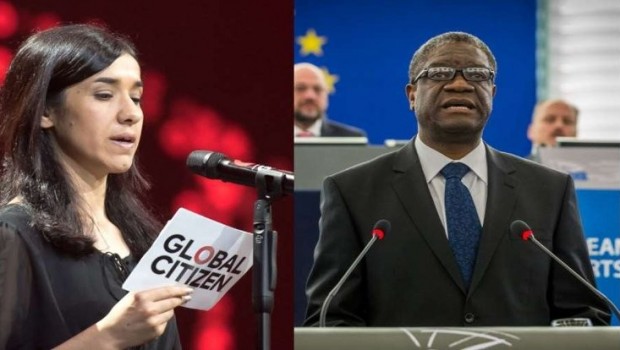Nobel Barış Ödülü Mukwege ve Ezidi Kürt Nadia Murad'a verildi