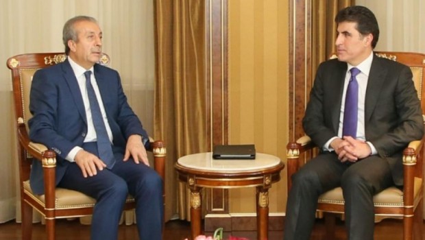 Başbakan Barzani Türkiye heyetini kabul etti