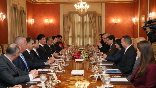 ABD'li ve Kürdistan'lı iş adamlarından Başbakan'a ziyaret
