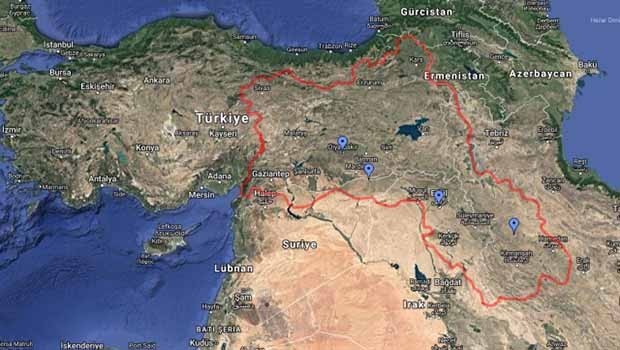Google ‘maps’ üzerinden Kürdistan’ı ekledi