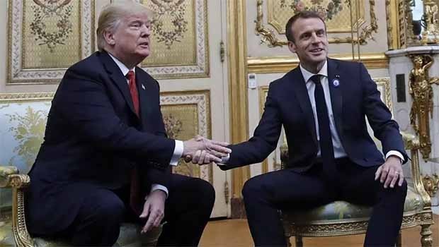 Trump ve Macron'dan, Suriye'de Türkiye ve Kürt güçlerine destek açıklaması