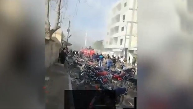 Cerablus'ta bomba yüklü araç patlatıldı