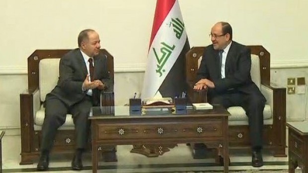 Başkan Barzani, Maliki ile görüştü