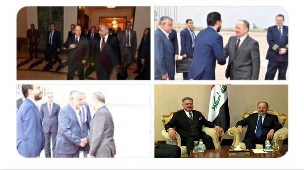 Başkan Barzani'nin Bağdat temasları devam ediyor...