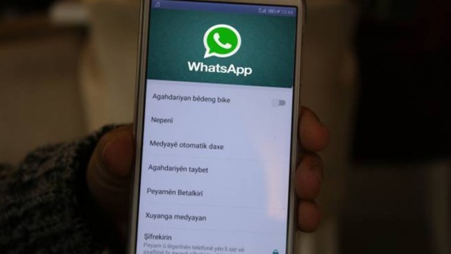 WhatsApp artık Kürtçe kullanılabilecek