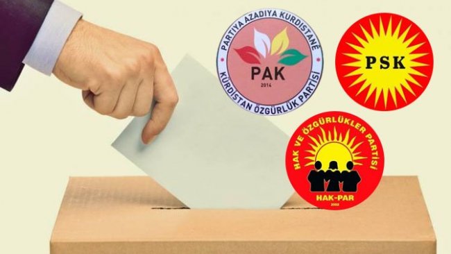 PAK ve PSK’den HAK-PAR’a yerel seçimlerde ittifak teklifi