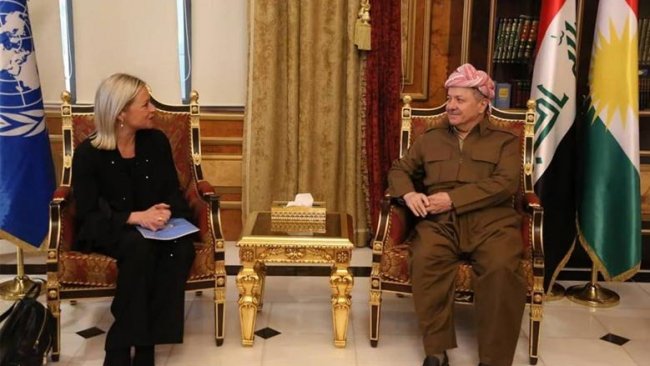Mesud Barzani: Terörün tekrar canlanmasının nedenleri ortadan kaldırılmalı