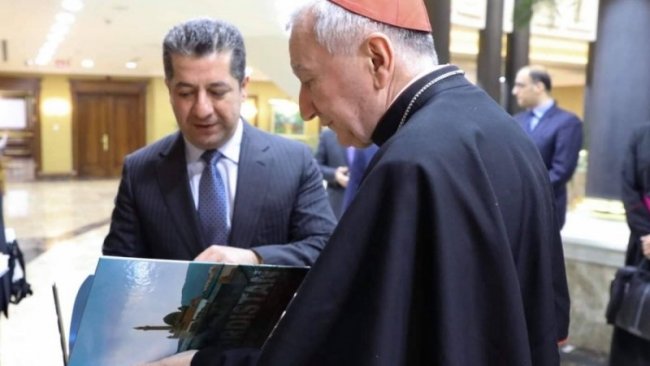 Mesrur Barzani'den Vatikan Başbakan'ına anlamlı kitap: Kürdistan Tanrı'nın ülkesi