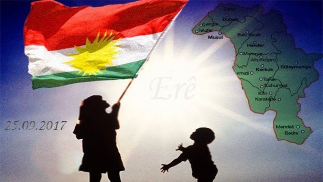 25 Eylül 2017 Kürdistan Referandumu Bağımsızlık Yolunda Tarihi Bir Gündür