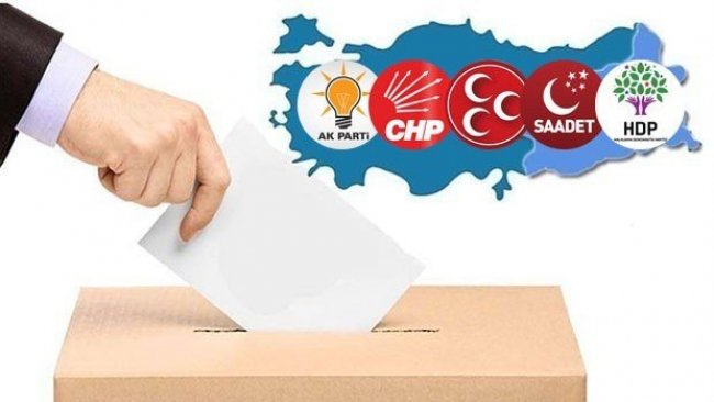 AREA'dan 'milletvekili seçimi olsa' anketi.. İşte partilerin oy oranları!