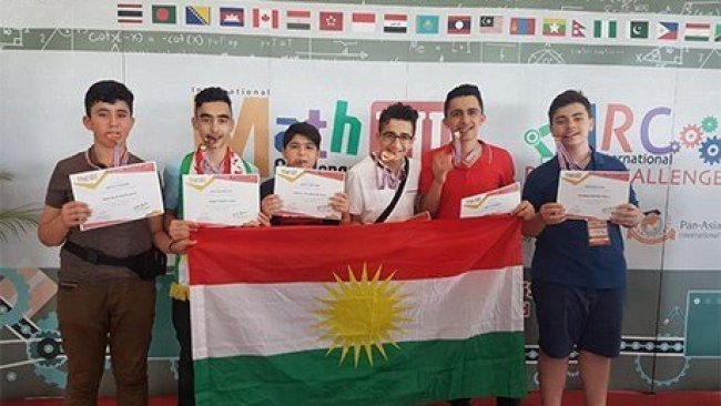 Uluslararası Matematik Yarışması'nda 6 Kürt öğrenciye ödül