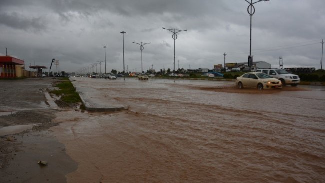 Kürdistan’da sağanak yağış sele neden oldu