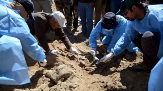 Saddam döneminde katledilen Kürtlere ait toplu mezar bulundu